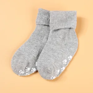 Baby / Toddler Solid Antiskid Socks #189073