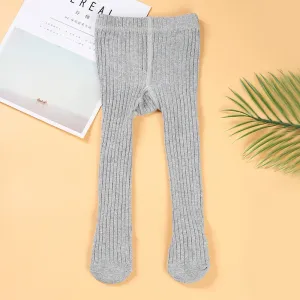 Baby / Toddler Solid Antiskid Tights (Random letters on the bottom of the socks) #189060