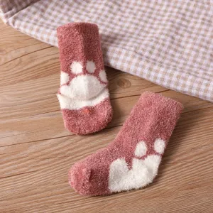 Baby Two Tone Thermal Plush Socks #984501