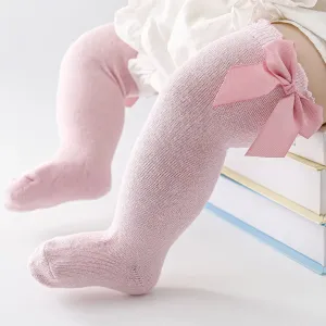 Bow mid-calf socks available in 6 colors for Baby/toddler #1171641