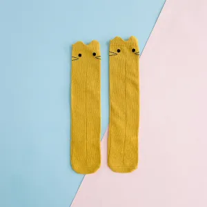 Lovely Cat Design Stockings for Baby Girl #768190
