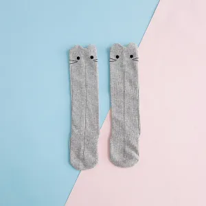 Lovely Cat Design Stockings for Baby Girl #768206