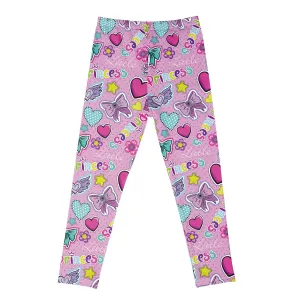 Toddler/kids Cartoon print leggings can be worn outside for Girl #1092677
