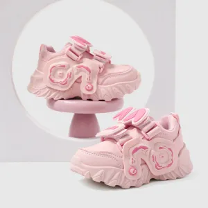 Kids Girl/Boy Childlike Hyper-Tactile 3D Rabbit Pattern Sports Shoes