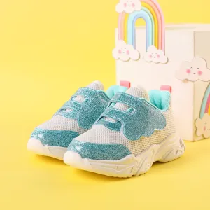 Toddler / Kid Fashion Glitter Velcro Sneakers #912286