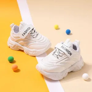 Toddler/Kid Letters Print Velcro Breathable Sport Shoes #1051924
