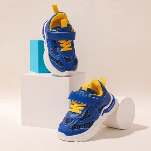 Toddler / Kid Mesh Panel Blue Sneakers #226639