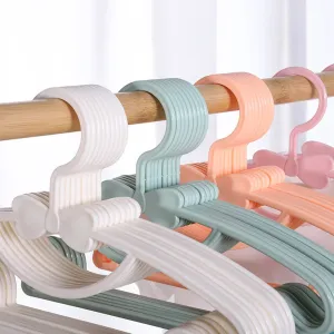 10-pack Baby Hangers Plastic Kids Non-Slip Clothes Hangers for Laundry and Closet #201465