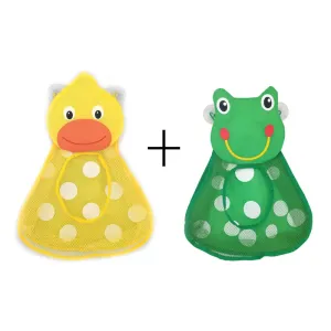 Baby Shower Bath Toy Storage Bag Little Duck Little Frog Net Bathroom Organizer #1045352