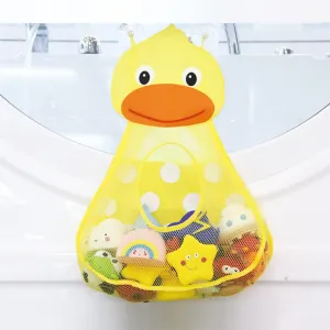 Baby Shower Bath Toy Storage Bag Little Duck Little Frog Net Bathroom Organizer #187060