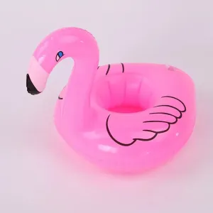 PVC Inflatable Drink Holder, Pool Drink Floats Inflatable Cup Holders Party Accessories Cup Flamingo Coasters for Swimming Pool Party Beach & Kids Wat #1055178