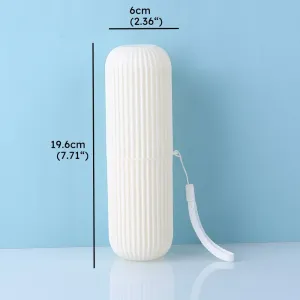 Travel Toothbrush Holder, Portable  Multifuction Toothbrush Case for Traveling, Camping, Business Trip and School #1055158