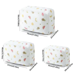 Cotton Quilt Storage Bag with Cute Printing #1201664