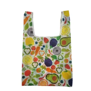 Low Carbon Allover Print Shopping Bag Folding Storage Bag #1032793
