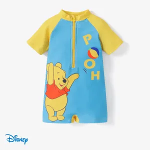 Disney Winnie the Pooh Baby Girl/Boy Character Print Zip Front One Piece Swimsuit #1323122