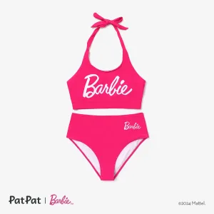 Barbie Mommy and Me Barbie positioning printed one-piece/split swimsuit #1318131