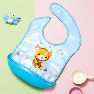 Adjustable Waterproof Bib for Infants and Toddlers #1055976