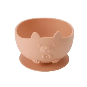 Cute Cartoon Cat Baby Bowl with Suction Cup #1170344