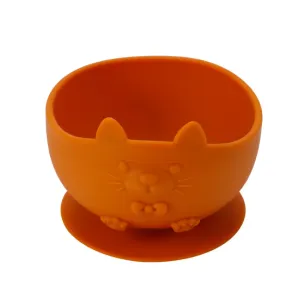 Cute Cartoon Cat Baby Bowl with Suction Cup #1170346
