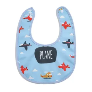 Unisex Vehicle Print Bib for Baby with 100% Polyester Material and Machine Washable #1055960