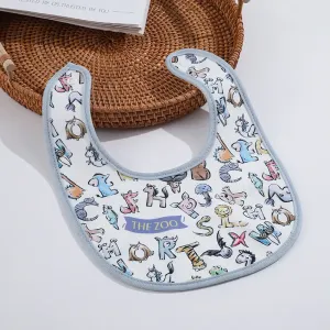 Unisex Vehicle Print Bib for Baby with 100% Polyester Material and Machine Washable #1055962