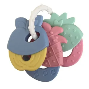 Baby Teether Fruit Shape Baby Teethers with Rattle Infant Teething Toys #204746