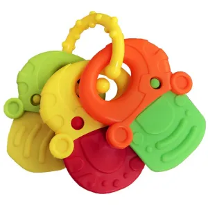 Baby Teether Fruit Shape Baby Teethers with Rattle Infant Teething Toys #204749