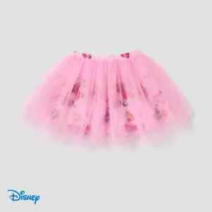 Disney Princess Toddler Girl Character Print Long-sleeve Sequin Embroidered Long-sleeve Jacket or Mesh Tutu Short Skirt #1172011