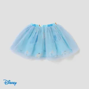 Disney Princess Toddler Girl Character Print Long-sleeve Sequin Embroidered Long-sleeve Jacket or Mesh Tutu Short Skirt #1172012