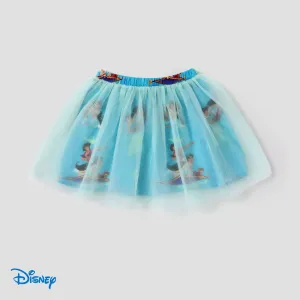 Disney Princess Toddler Girl Character Print Long-sleeve Sequin Embroidered Long-sleeve Jacket or Mesh Tutu Short Skirt #1172017