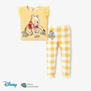 Disney Winnie the Pooh Toddler Girl 2pcs Character Naiaâ¢ Print Top and Leggings Set #1318666