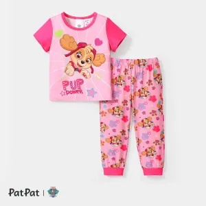 PAW Patrol Toddler Girl/Boy Short-sleeve Tee and Pants Pajamas Set #234067