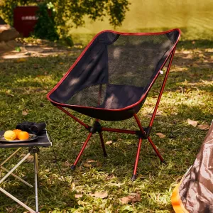 Portable Camping Chair Compact Ultralight Backpacking Chair Folding Chairs with Carry Bag for Camping Fishing Hiking Picnic Self-driving Tour #208377