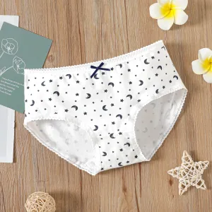 Kid Girl Lace Design Briefs Underwear #211619