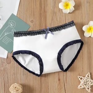 Kid Girl Lace Design Briefs Underwear #211622