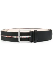 PAUL SMITH - Signature Stripe Leather Belt #1272843