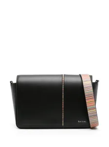 PAUL SMITH - Signature Stripe Leather Crossbody Bag #1278044