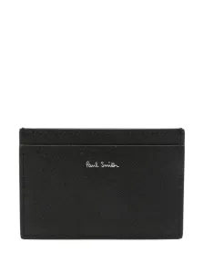 PAUL SMITH - Logo Leather Credit Card Case #1275513