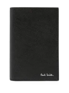 PAUL SMITH - Logo Leather Credit Card Case #1275514