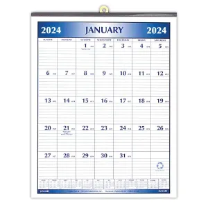 Magnetic Office 2024 Wall Calendar
