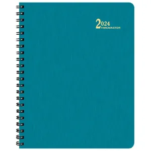 Turquoise Shimmer Medium Time Master 2024 Planner