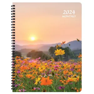 Wildflowers Monthly 2024 Planner