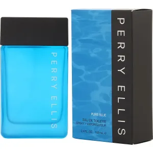 Perry Ellis - Pure Blue : Eau De Toilette Spray 3.4 Oz / 100 ml