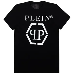 Philipp Plein Men's Classic Hexagon T-shirt Black M