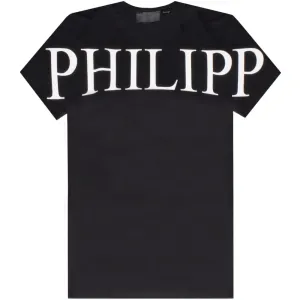 Philipp Plein Men's Logo T-shirt Black L