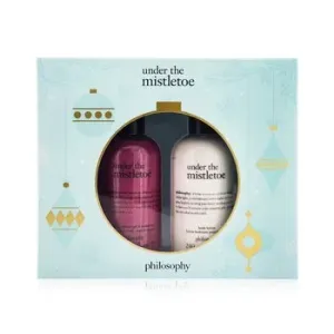 PhilosophyUnder The Mistletoe 2-Pieces Set: Shampoo, Shower Gel & Bubble Bath Gel 240ml + Body Lotion 240ml 2x240ml/8oz