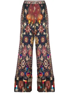 PIERRE-LOUIS MASCIA - Printed Silk Trousers #45084