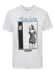PLEASURES - Printed Cotton T-shirt #1209351