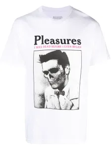 White T-shirts Pleasures