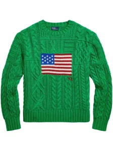 POLO RALPH LAUREN - Cotton Sweater With Print #1280385
